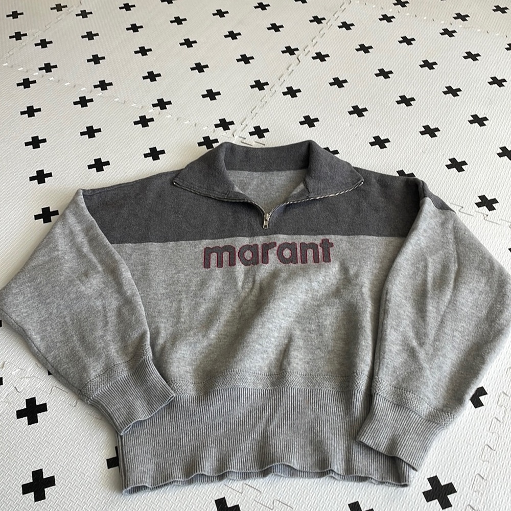 Isabel Marant Half Zip Sweater